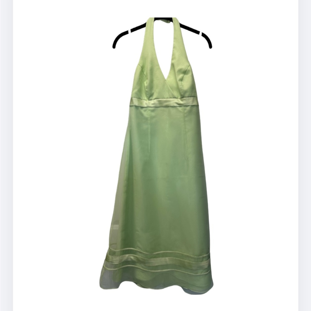 Y2K vintage Elegant Light Green David’s bridal Dress